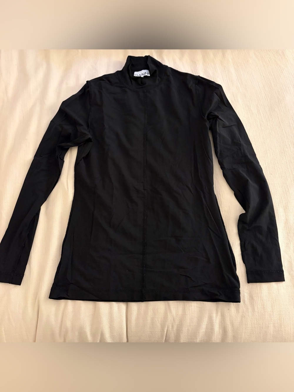 Ganni Black Turtleneck